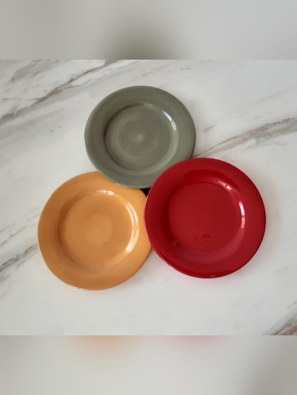 CIAO II By Artimino Italy Earthenware Salad Plates - Set of 3 - Vtg